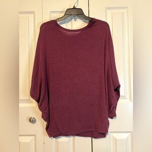 Maurices Deep Burgundy Knit Top